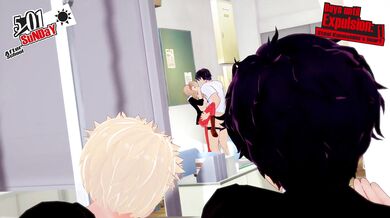 Ann the Thief Seduces and Steals Persona 5's Kamoshida for Her Own Pleasure