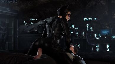 Batman's Bitches: Catwoman Takes It From Behind as Cowgirl
