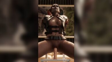 The Batman's psychotic sidekick Harley Quinn takes on a giant dildo in a wild ride to Valyrria!