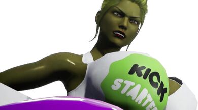 Slimy Succubus Seeks Subsidy for Salacious Squid Sex in 'Tentacle Slink'