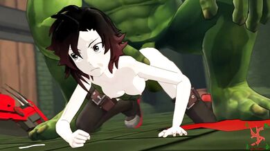 Ruby Rose's Tight Anal Pounded by a Huge Orc Cock [TheSFMSlayer]