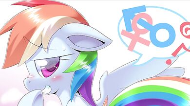 Sex Toy Taken Over by Rainbow Dash's Audio Control (A 15.ai Voiced Experience)