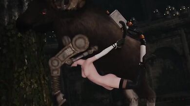 Bondage Bitch [Monster Fucks]