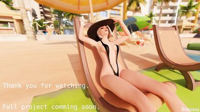 Heroic Overwatch star D.va's unplanned ejaculation - sneak peek!