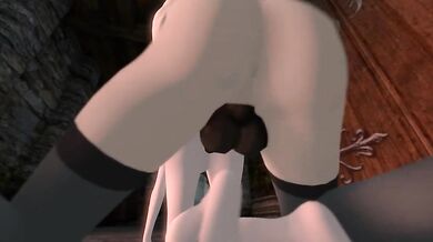 Futa Fubuki and Tatsumaki's Lesbian Threesome Debauchery