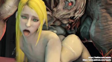 Metroid's Heroine, Samus, Explores her Sexual Desires with a Sexy Compact Disc