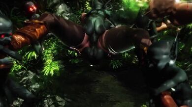 Gangbanged by Elves - Cocks Deep Inside Ciri's Tight Asshole
