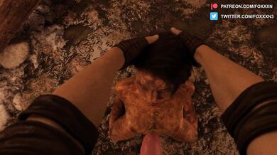 Jill's Muddy Domination with a BDSM Blowjob