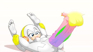 Multiple Cocks Ravage Zeta in Hentai Gangbang Part 5