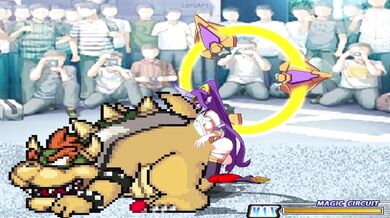 Izanami's Mighty Transformation as Bowser's Futa Slut