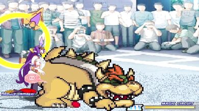 Izanami's Mighty Transformation as Bowser's Futa Slut