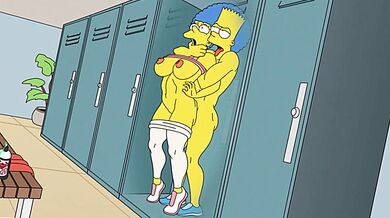Marge and Bart's Sexual Workout in the Gym [Nikisupostat] [1080p]
