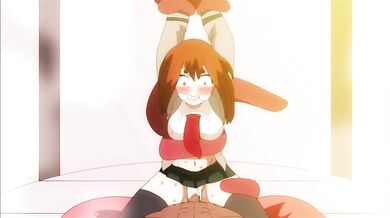 Ochaco Uraraka Gets Fucked by Tentacle Monster