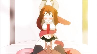 Ochaco Uraraka Gets Fucked by Tentacle Monster