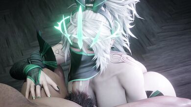 Furry Conquest: Bunny Akali's Secret Oral Sex Sesh with Ryan Reos Gone Awry