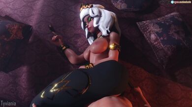 Fucking Tyviania's Asshole with My Giant Cock