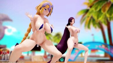 Jeanne's Thirst for Power: Raikou Gives it to Her Hard