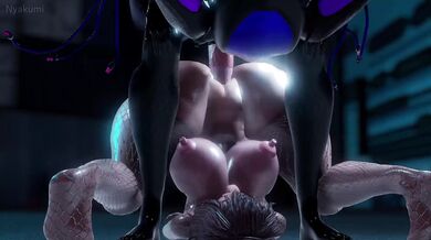 Alien Futanari Erotica: Nyakumi's Sensual Encounters