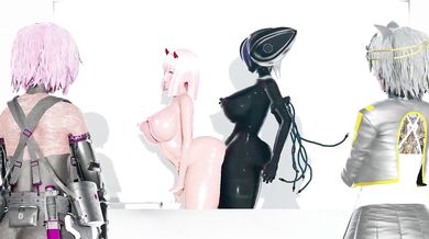 Alien Futanari Erotica: Nyakumi's Sensual Encounters