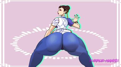Chun-Li's Booty Cake: A Twerking Birthday Bash