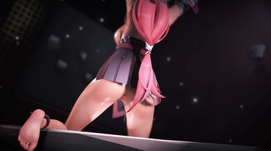 Naughty Yae Miko Gets Tested