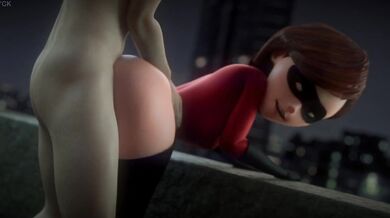 Horny Helen Parr Gets Her Vagina Fucked Wet and Hard[FPSBlyck]
