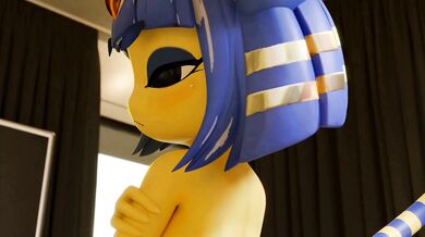 A Lustful Journey Through Ankha's Enticing Body [Marrubi]