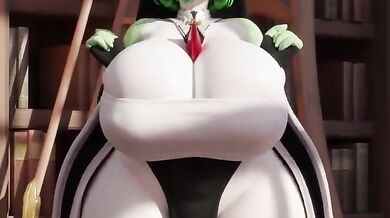 Naughty Gardevoir Nun's Big Bouncy Booty