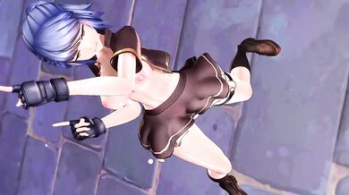 Sumire's Tight Donut Hole Obsession