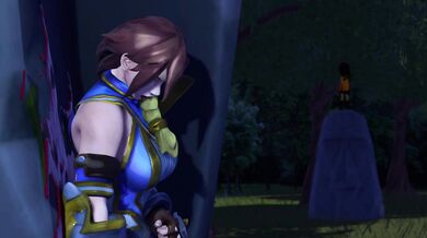 Maneuvering Her Angry Vagina Against His Hardened Chalk Stick - Furia vs. Raum [Chalk]