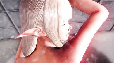 Elfin Mistress Lyriel's Soaking Wet Debauchery