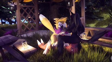 Mal0's Forbidden Love Triangle with Renamon and Guilmon