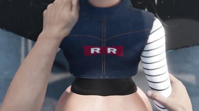 The Biggest Fat Ass Anal Experience with Android 18 in POV