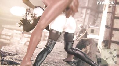 Anal Pleasure for 2B in Kreamu's Anime Fetish Fantasy