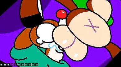 Rudolph's Ass Gets Violated by Cain's Huge Cock in This Intense Hentai Porn Video!