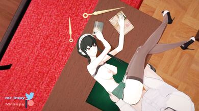 Boss's Dick Drilling Duties on Desk Delight for Spy Sis [TheDarkestOne]