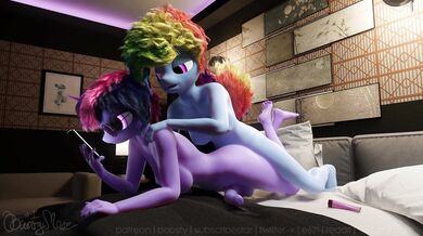 - Twilight Sparkle and Rainbow Dash's Hot Date
