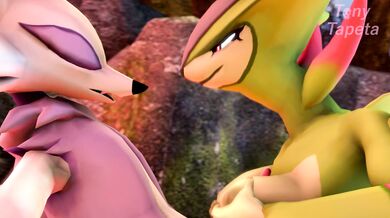 Busty Bitches Take on Virizion's Cocks in Unforgettable Gangbang