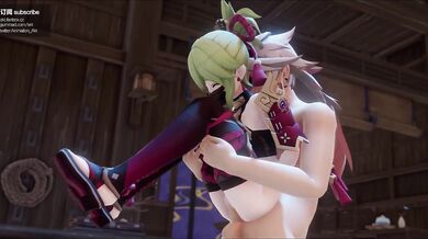 Itto's First Time With Kuki's Tight Asshole