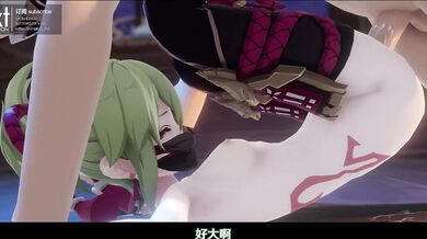 Itto's First Time With Kuki's Tight Asshole