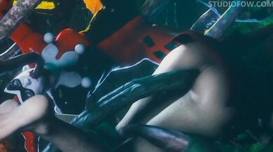 Slutty Schoolgirls vs Tentacled Monsters from Studio F.O.W