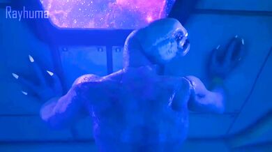 Sexy Sangheili Rayhuma Fucks and Sucks Her Way Through a Hardcore Battle