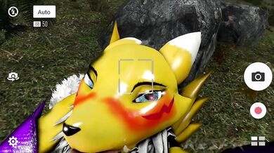 Kespr's Renamon Smartphone Orgy