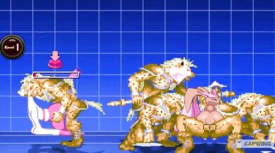 Gnolls' Revenge - Mugenzu, A Mixed Tag Team Gangbang with Mienshao and Lopunny
