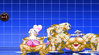 Gnolls' Revenge - Mugenzu, A Mixed Tag Team Gangbang with Mienshao and Lopunny