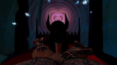 - First-person view of a seductive demon woman who steals the life force of men through sexual intercourse.