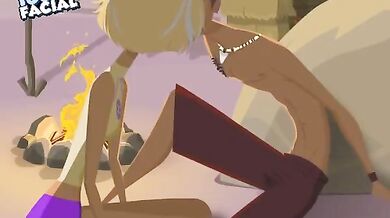 FamousToonsFacial's Stoked Porn Parody