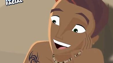 FamousToonsFacial's Stoked Porn Parody