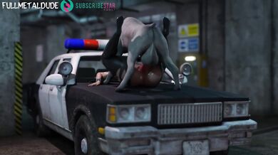 Meredith's Wild Ride on a Cop Car with Fullmetaldude