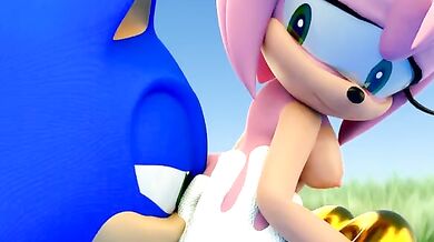 Amy's Anal Desires Fulfilled by Sonic [ganondork]